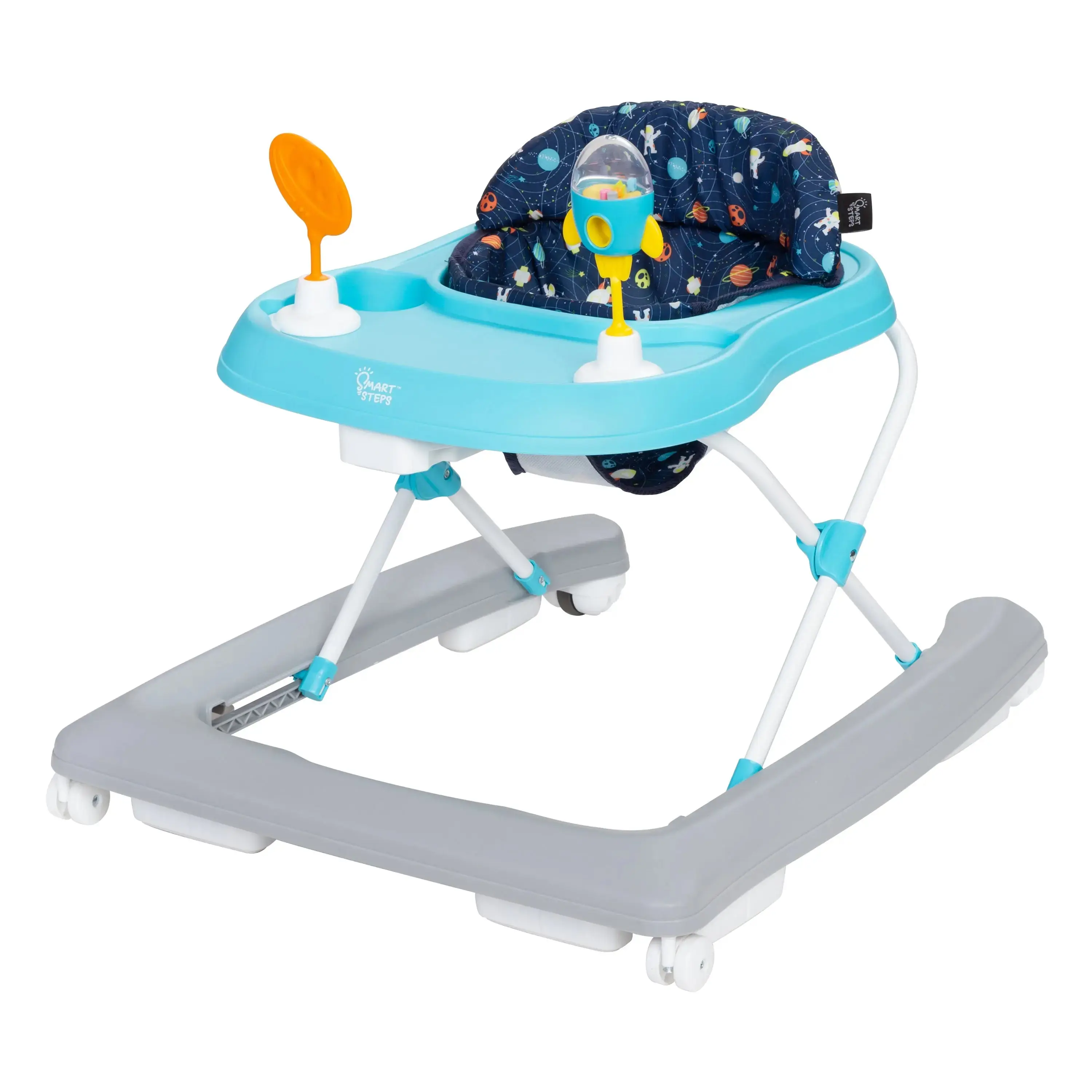 Smart Steps® Trend Foldable Activity Walker w/ Removable STEM Learning Developmental Toys Smart Steps® Trend Foldable Activity Walker w/ Removable STEM Learning Developmental Toys