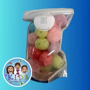 Freeze Dried Fruit Puffs Candy Snack Sugar Sweet Bonbon