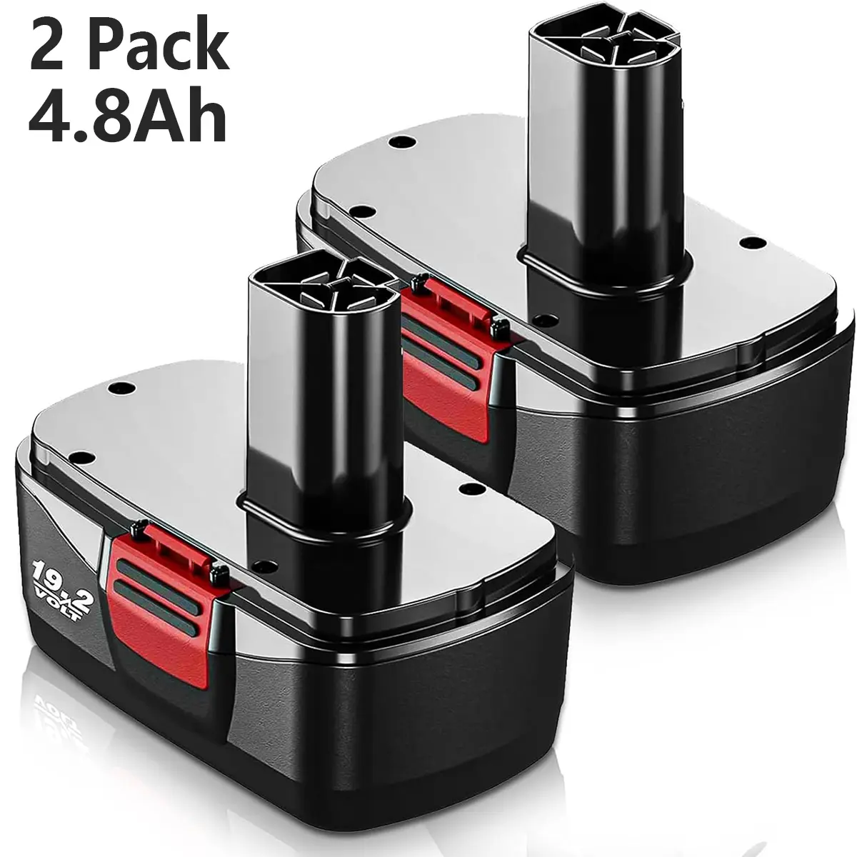 4.8Ah Ni-Mh Replacement for Craftsman 19.2V Battery 315.115410 315.11485 130279005 1323903 120235021 Heavy Duty Cordless Power Tools High Capacity
