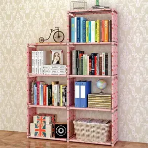 Bookshelf for Bedroom Accessories, 1 Count Multi-layer Bookshelf, Book Storage Rack, Storage Organizer, Room Organizer, Bedroom Decor, Simple Furniture for Home Desk, Dorm Essentials, Furniture, Summer Gift