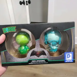 DC Superman and Aquaman Funko Dorbz 2 pack