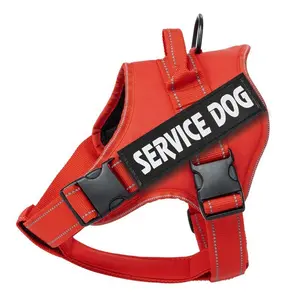 Anti-Shock Pet Harness for Large Dogs, Reflective Vest for Small to Large Dogs 7kg-70kg, Universal Fit Dog Leash and Harness