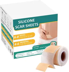Silicone Scar Removal Sheets,wound Surgery Scar Removal Silicone Gel Patch,scar Patch for Scar Removal Rehabilitation Therapy Supplies