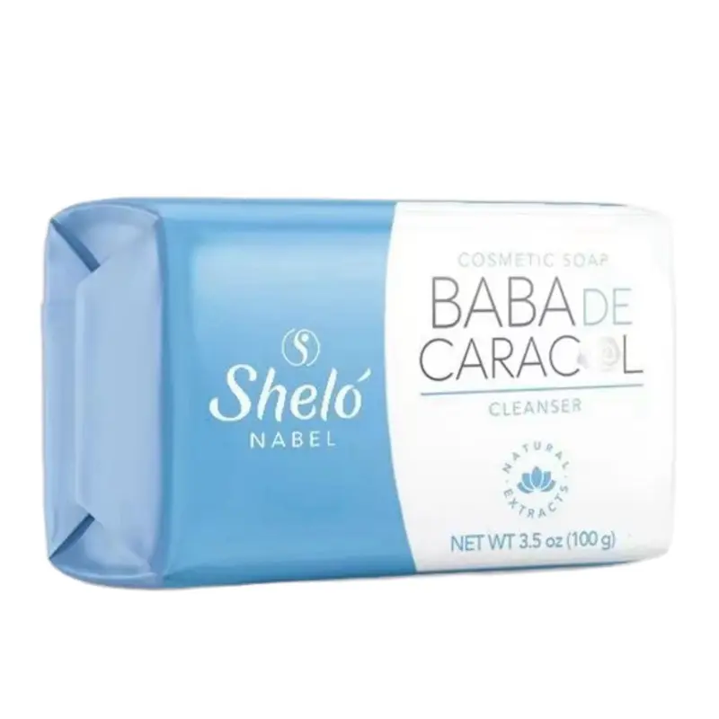 Baba de Caracol Soap Sheló Nabel for Sustained Growth & Deep Penetration Skin Care  Facial Cleansing