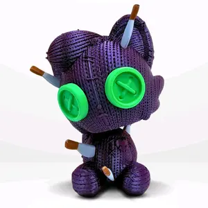 Voodoo Cat - 3D Printed Figurine