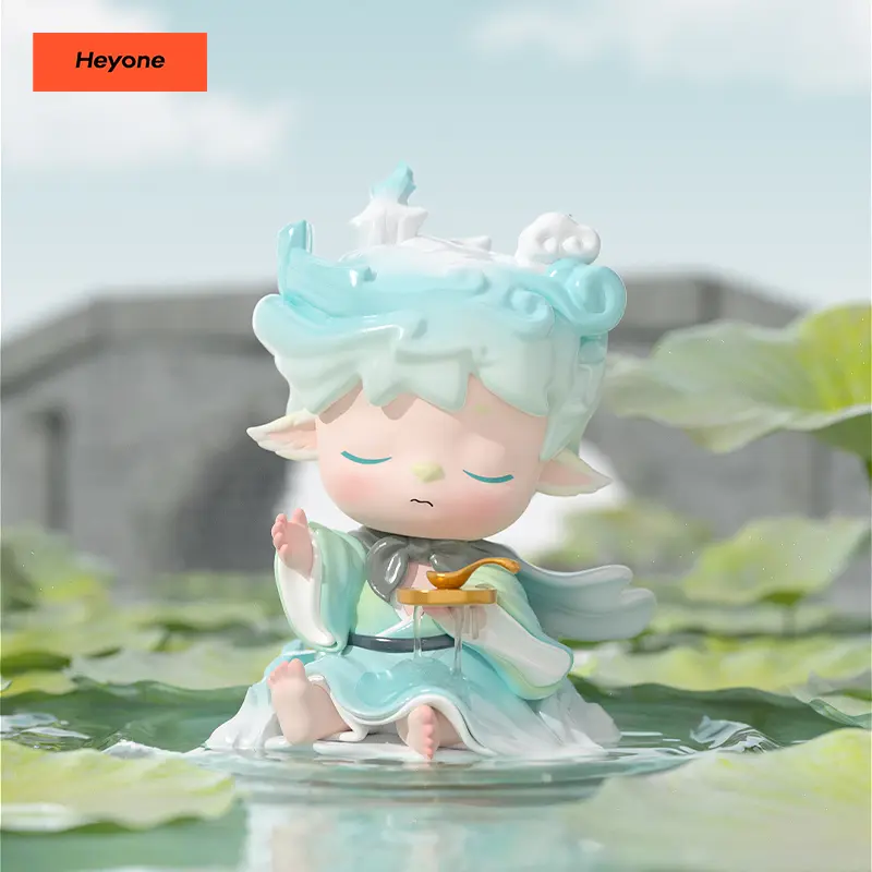 Heyone MIMI Jiuzhou Odyssey Series Blind Box Art Toy Action Cute Figure Art Toy Cute Figure Desktop Ornament Collectible Toys Birthday Gifts Random Surprise Set Figurines Figurine Dolls Toyset Whimsical Figurines Girl Gift
