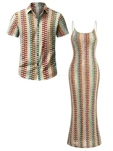 DRESSLILY Couples Clothing Sets, Womenswear Clothes for Women,Vacay Chic | Elegant Curve-Defining Cami Bodycon Dress