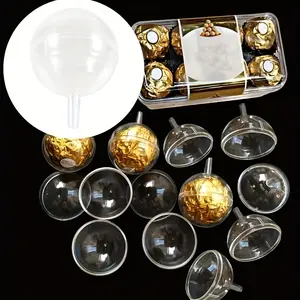 Chocolate Bamboo Stick Florist Flower Materials and Supplies Packaging, DIY Chocolate Bouquet Packaging Ball, Valentine's Day Flower Bouquet DIY Materials, DIY Snack Flower Packaging, Party Packs