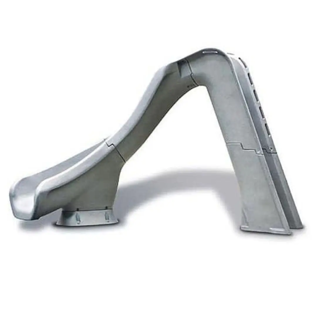SR Smith Typhoon Pool Slide, Left Turn, Gray | 670-209-58224