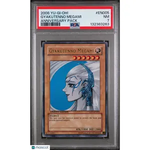 2008 Yu-Gi-Oh! Gyakutenno Megami Anniversary Pack #EN005 PSA 7