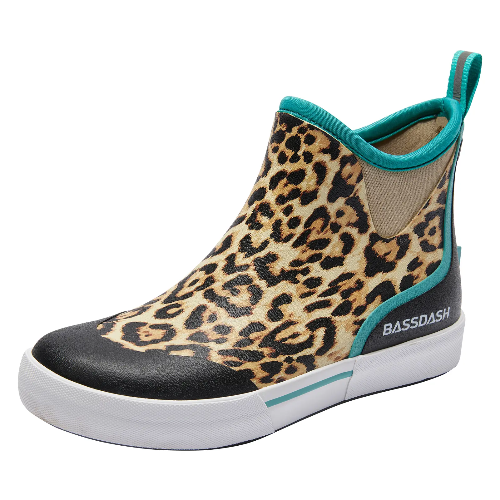 BASSDASH Womens 4.5” Waterproof Deck Ankle Rain Boots Anti-Slip Neoprene Rubber Garden Fishing Boots Walking Shoes