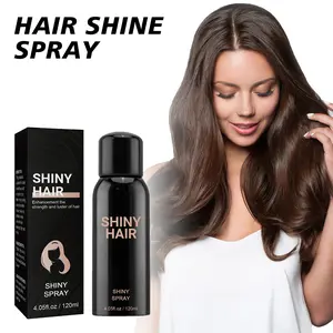 Glass Hair Shine Spray – Instant Gloss, Frizz Control & Silky Smooth Finish for All Hair Types