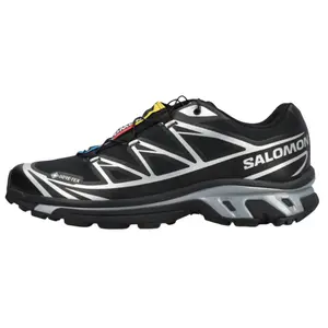 Salomon XT-6 Gore-Tex Black Silver L47450600 Men's Fashion Shoes New