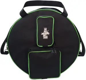 EPT Rope Bag - Black & Green 2 Ply Canvas Bag 4+ Ropes Durable Quality with Embroidery Graphics & Optional Shoulder Strap