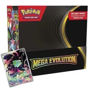 Pokémon Mega Evolution Enhanced Booster Box Includes 1 Bonus Illustration Rare-Style Promo Card Trading Card Game
