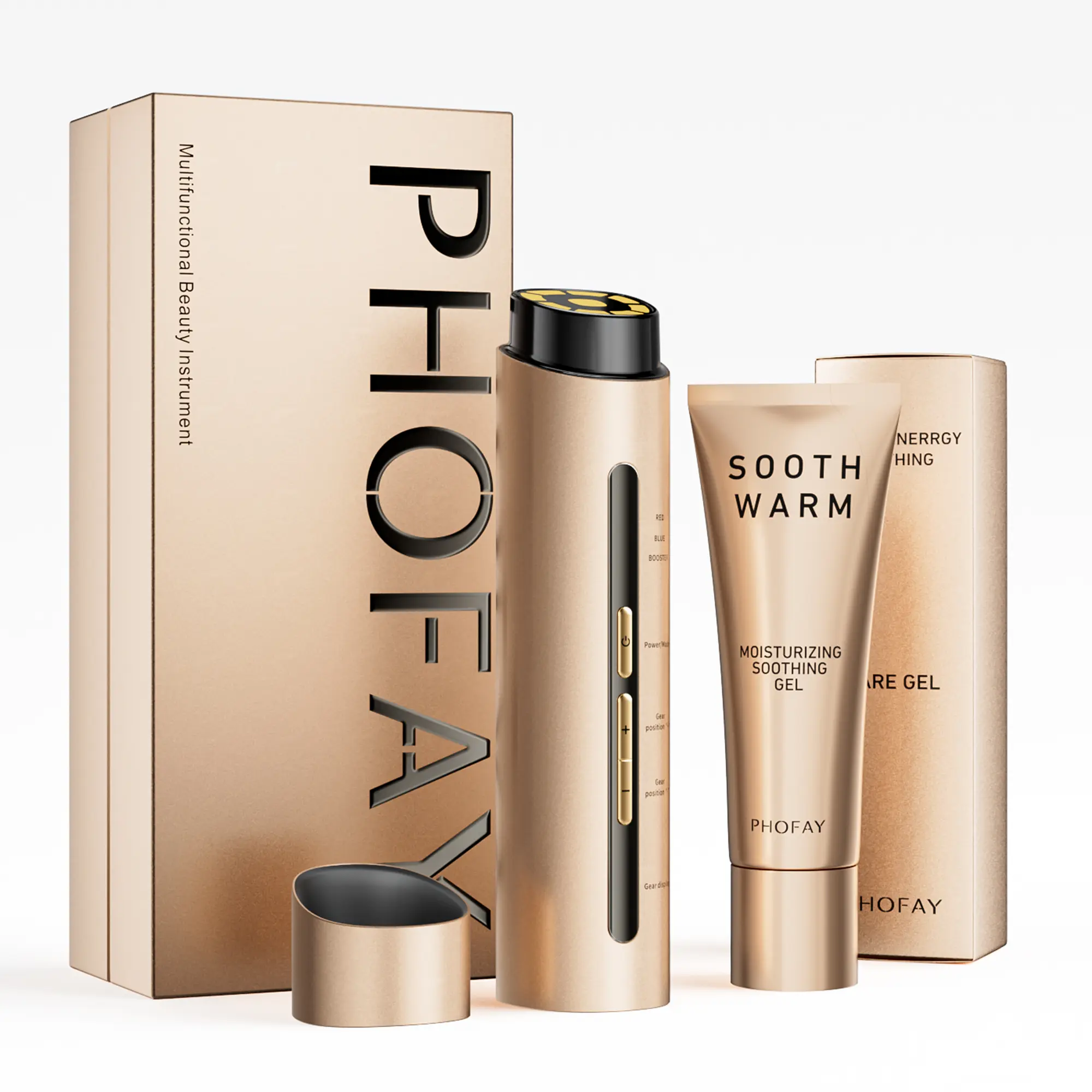 PHOFAY 4-in-1 Facial Skincare Set – Mother’s Day Gift for Mom, Complete Skin Care Kit for Hydration, Smooth & Radiant Look