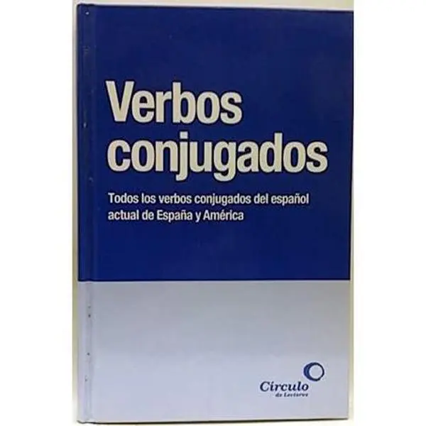 USED Book - Verbos Conjugados. Todos Los Verbos Conjugados Del Español Actual De España Y América by unknown author (Hardcover) - castillian