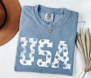 Comfort Colors Retro USA Shirt, 4th of July Shirt, Big USA Tshirt, Usa Tee,  4th of July Gift, Usa Lover - AL