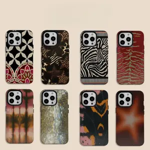 Vintage Aesthetic iPhone Case | Leopard Zebra Abstract Art Phone Cover