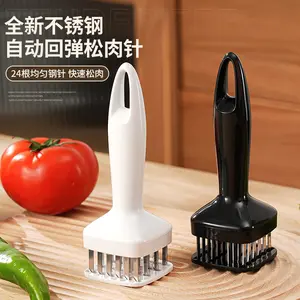 Stainless steel meat tenderizer, steak meat tenderizer, pork chop tenderizer, meat tenderizing hammer, meat tenderizing needle, steak needle, manual meat tenderizing hammer