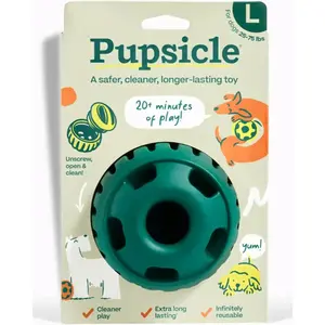 Pupsicle - Long-Lasting Interactive Dog Toy to Keep Your Pup Busy and Distracted - Safe for Dogs - Low-Mess Design - Dog Toys for Medium and Large Dogs 25-75 lbs