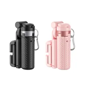 2026 Mini 4-in-1 Multifunctional Selfie Stick – 360°Rotation, Compact & Stylish, with Wireless Bluetooth Control, Phone Holder for Selfies/Video Recording/Vlogging, Compatible with Most Phone Models ,Maxinum Extend to 15.75 inches