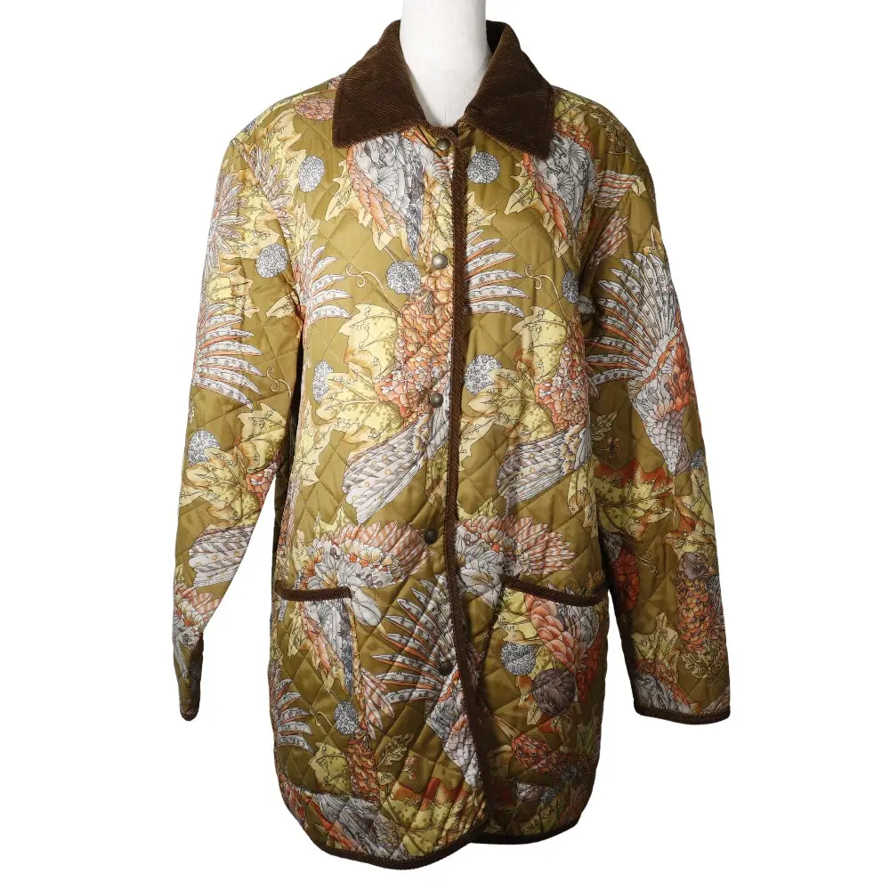 Pre-owned SALVATORE FERRAGAMO Others Small Leather Goods Quilted Coat