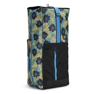 OGIO 90L Utility Duffel Bag in Green Flower Party