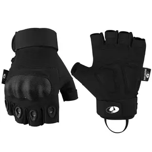 #SpringGlowUp Mossy Oak Fingerless Tactical Gloves for Men and Women- Motorcycle Gloves for Tactical Shooting, Hunting, Cycling and Hiking