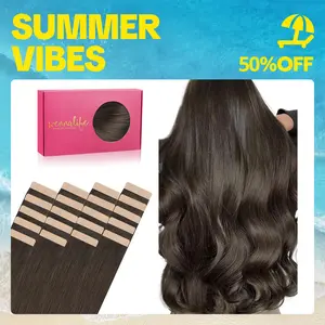 WENNALIFE Tape in Hair Extensions 20pcs to 40pcs Ash to Golden and Platinum Blonde Remy Human Hair  Skin Weft Tape Extensions Human Hair #Summervibes