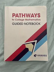 USED-Pathways to college mathematics guided notebook by Kara Roche (School & Library Binding)