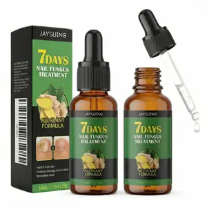 JAYSUING 7 Days Fast Acting Nail Fungus Treatment & Nail Growth Oil | Powerful Nail Repair Essence for Damaged Discolored Nails | Cuticle Care Serum Professional Nail Fungus Repair Kit & Strengthener Fitness Healthcare Wellness Healthy