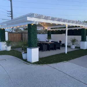 [Summer Vibes] Kerilyn 12/24 Pieces 20"x 20" Artificial Boxwood Panel, Grass Wall Panel, Boxwood Hedge Wall Panels UV Protected Suitable for Artificial Green Wall Decor, Fence Garden Wedding Backyard Decor