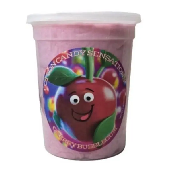 Cherry Bubblegum Gourmet Cotton Candy - Cotton Candy Sensations 200+ Flavors