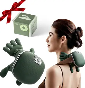 Memorial Day Neck Massager with Heat for Pain Relief, Deep Tissue Shoulder & Back Massager, Shiatsu Neck and Back Massager 2026 (Upgraded Version) Lightweight, Ideal for Muscle Relaxation After Exercise or Aerobics, Perfect Gift fathersdaygift