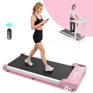【SalesBOOM】 Walking Pad with Remote Control, LED Display, Portable Under Desk Treadmill for Small Spaces, Home/Office Exercise Equipment Fitness Workout Calories SpringStatements