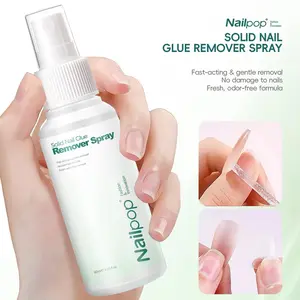 1 Bottle of 60ml Press-On Nail Remover Spray – 10-Second Fast-Acting Formula, Gentle & Non-Damaging, Manicure, Perfect for Frequent Style Changers, Nail Care