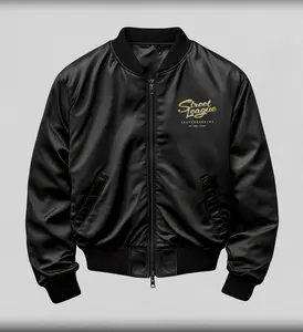 SLS Satin Bomber Jacket
