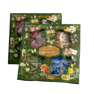 Mr. paper pet sticker gift box 100 pcs/box no repetition for DIY Handbook decoration waterproof and durable Scrapbooking Craft Adhesive Vinyl Decal