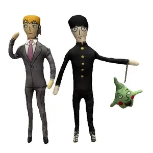 Mob 100 Plush Doll Abstract Dimple Kageyama Shigeo Figure Doll Reigen Arataka Toys Deformable Design DIY Model Birthday Gift