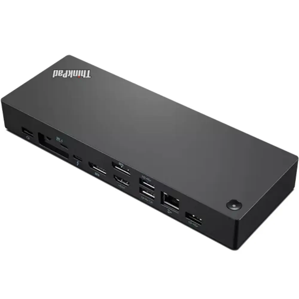 Lenovo 40B00300US ThinkPad Thunderbolt 4 Workstation Dock - Black