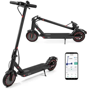 W4 PRO Foldable Adult Electric Scooter 36V 19 Mph Top Speed 350W Motor 8.5inch Tyres Dual Braking Kick Scooter Folding E-Scooter With App 3 Adjustable Speed Modes