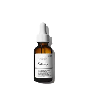 The Ordinary 100% Organic Cold-Pressed Moroccan Argan Oil, Nourishing and Hydrating Treatment for Skin & Hair, 1 Fl Oz