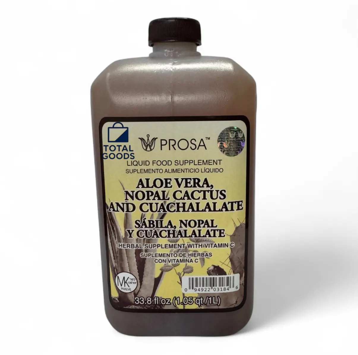 Sabila Nopal y Cuachalalate 33.8 fl oz