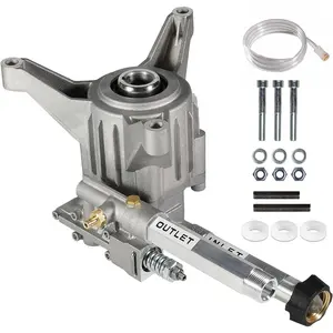 Washer Pump, 2500-3000 PSI 2.5 GPM SRMW22G26-EZ Pump Replacement for Troy Bilt, Craftsman, Briggs & Stratton, Karcher, Brute, Homelite Front Inlet/Outlet