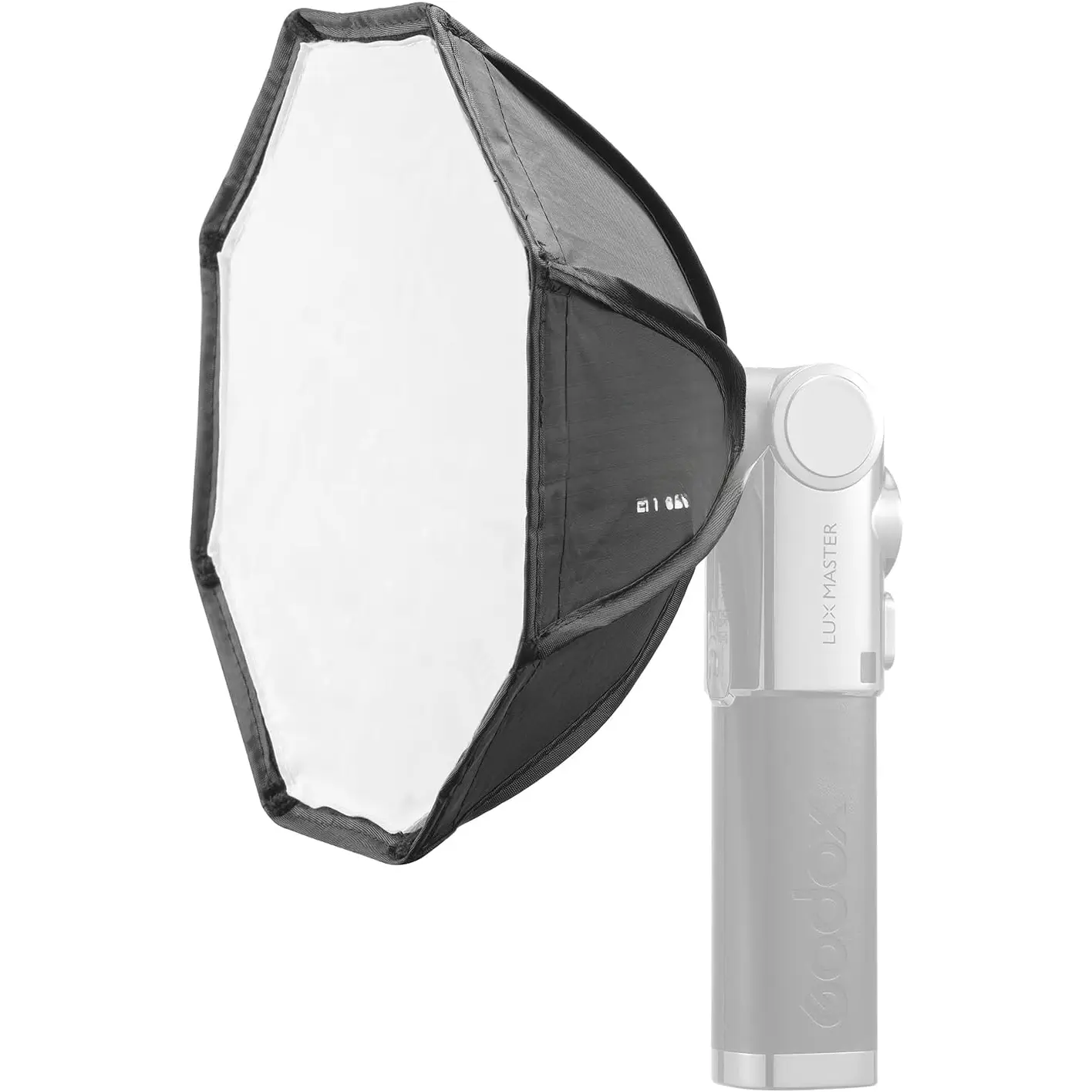 LM-S25 Mini Octagonal Softbox Diffuser Compatible with  Lux Master Retro Camera Flash