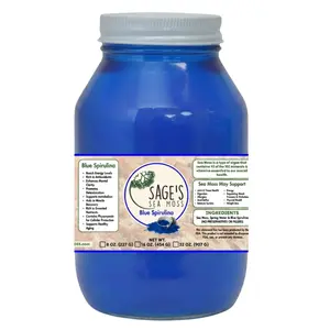 Sage's Sea Moss Blue Spirulina Sea Moss Gel