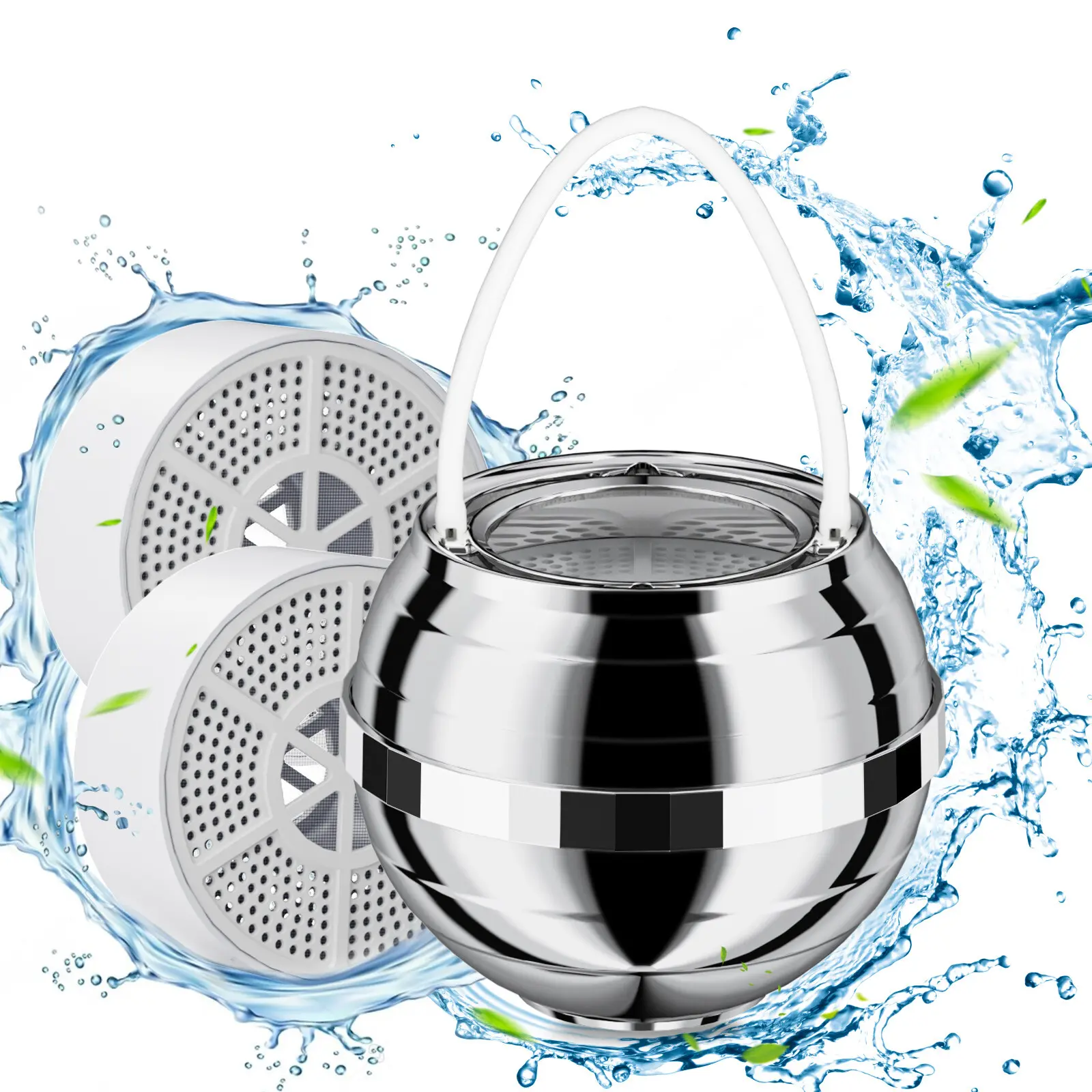 Bath Filter For Tub,10-Stage Tub Water Filter | Remove Chlorine & Impurities, Nailsrtable & Lightweight Design for All FaucetsBathroom Must-Have!  - Softens Hard Water & Protects Sensitive Skin, Showerhead Filter, Bathtub Water Filter