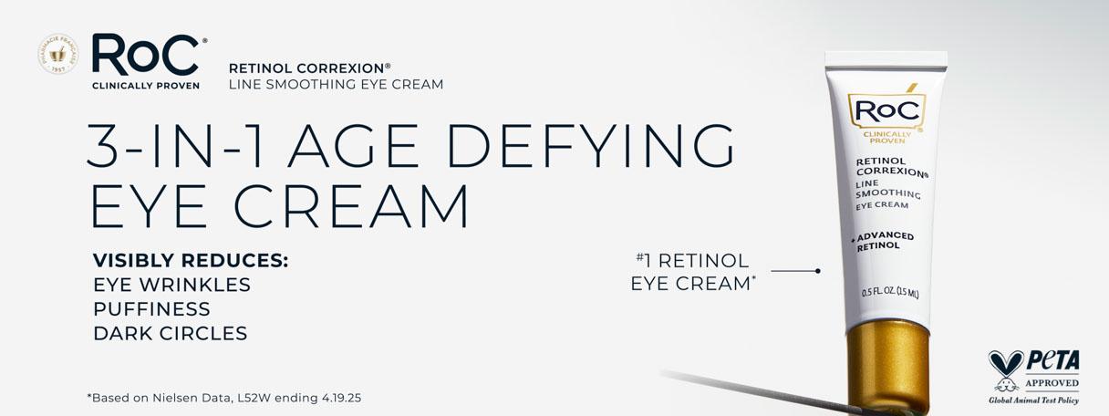 [RoC Skincare] RETINOL CORREXION Line Smoothing Eye Cream