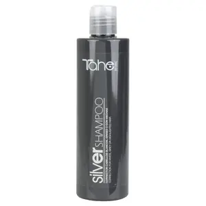 Tahe Silver Toner Healing Shampoo Botanic For white, Grey or Stranded Hair 300 ML